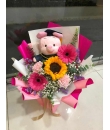 Pink Piglet Graduation Blooms